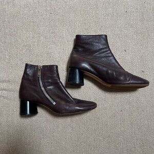 Phoebe Philo Celine Eggplant Boots (39)